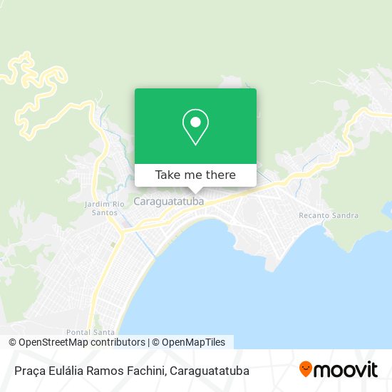 Mapa Praça Eulália Ramos Fachini