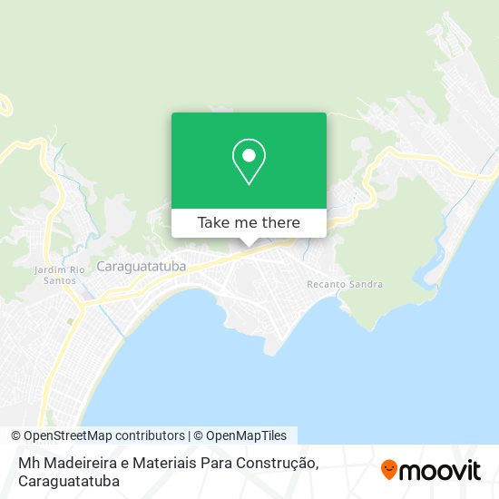 Mh Madeireira e Materiais Para Construção map