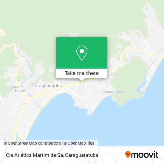 Cia Atlética Martim de Sá map