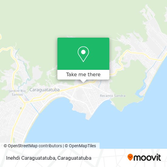 Inehdi Caraguatatuba map