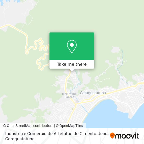 Industria e Comercio de Artefatos de Cimento Ueno map