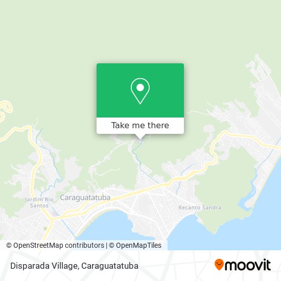 Disparada Village map