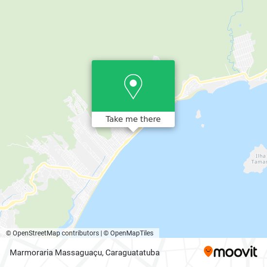 Marmoraria Massaguaçu map