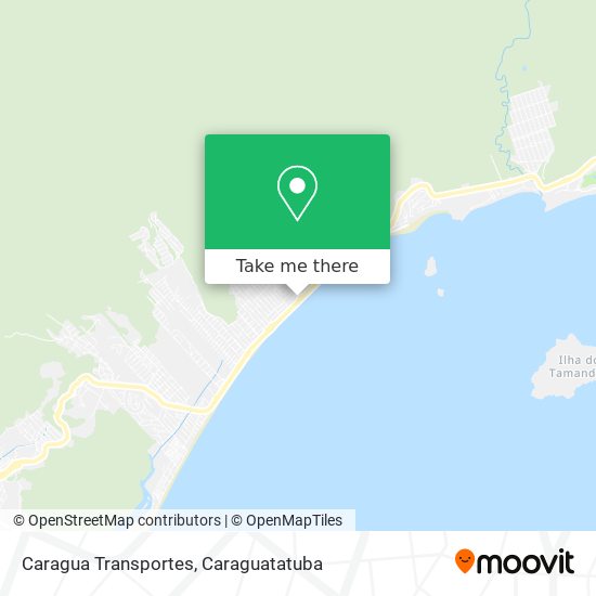 Caragua Transportes map