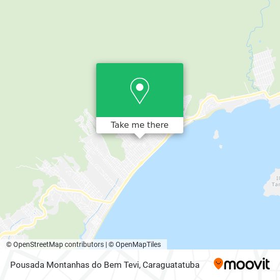 Pousada Montanhas do Bem Tevi map
