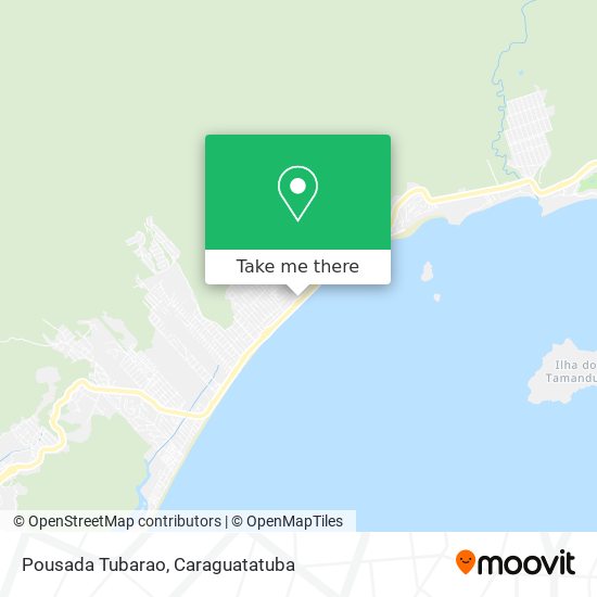 Mapa Pousada Tubarao