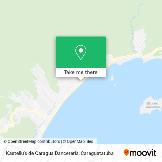 Kastellu's de Caragua Danceteria map