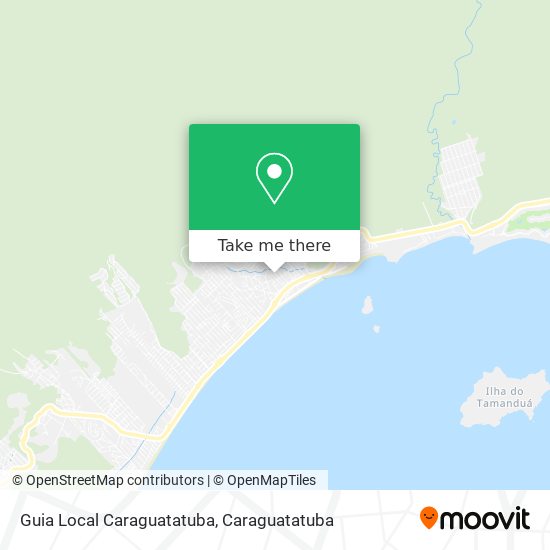 Guia Local Caraguatatuba map