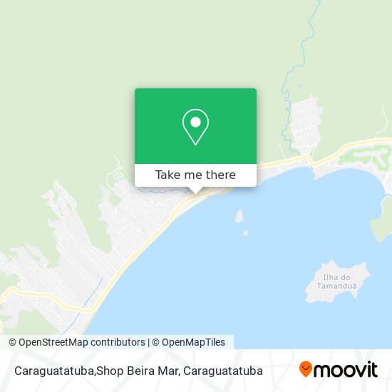 Mapa Caraguatatuba,Shop Beira Mar