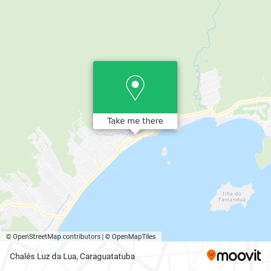 Chalés Luz da Lua map