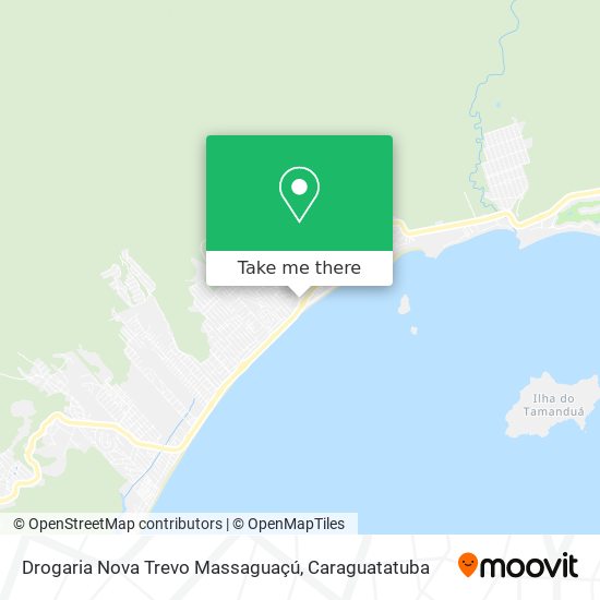 Mapa Drogaria Nova Trevo Massaguaçú