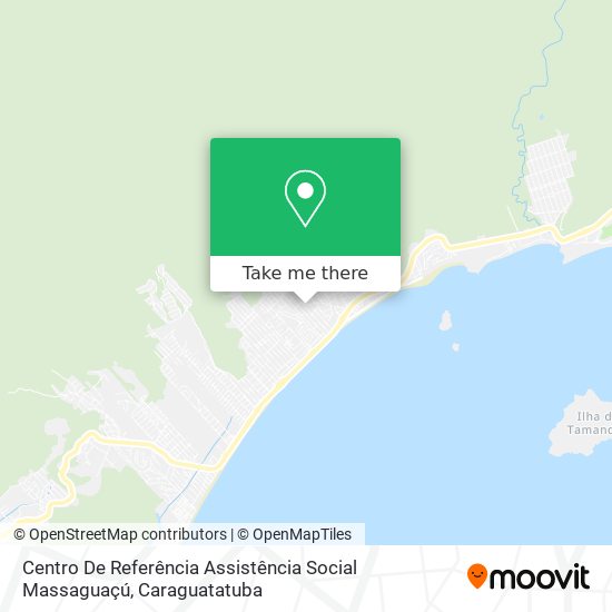 Mapa Centro De Referência Assistência Social Massaguaçú