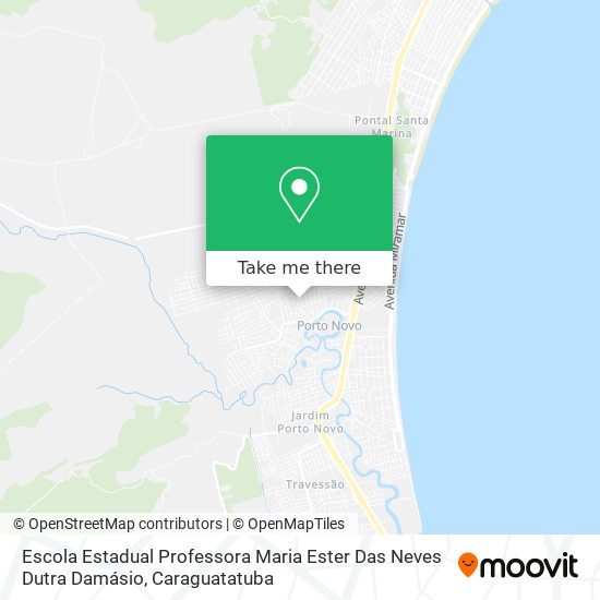 Escola Estadual Professora Maria Ester Das Neves Dutra Damásio map