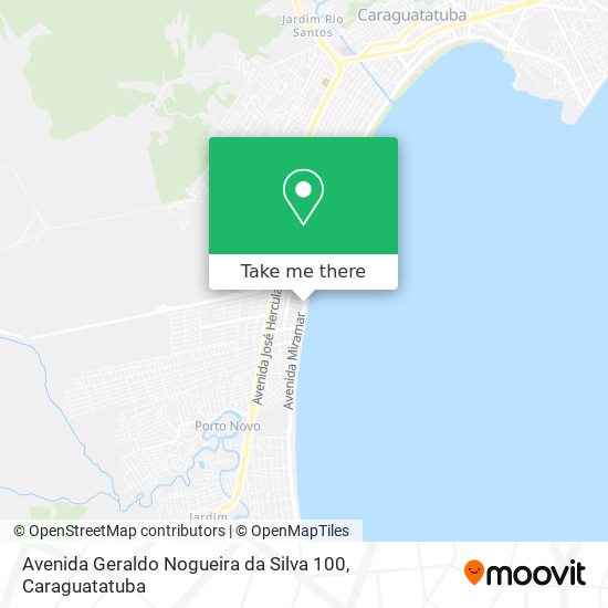 Mapa Avenida Geraldo Nogueira da Silva 100