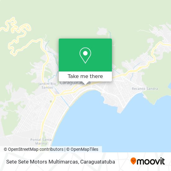 Sete Sete Motors Multimarcas map
