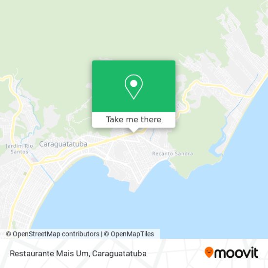 Mapa Restaurante Mais Um