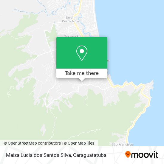 Maiza Lucia dos Santos Silva map