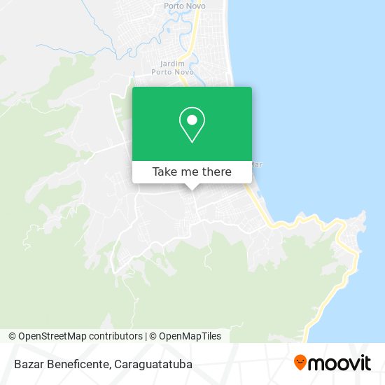 Bazar Beneficente map