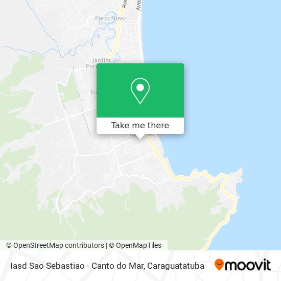Iasd Sao Sebastiao - Canto do Mar map