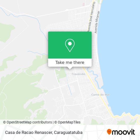 Casa de Racao Renascer map