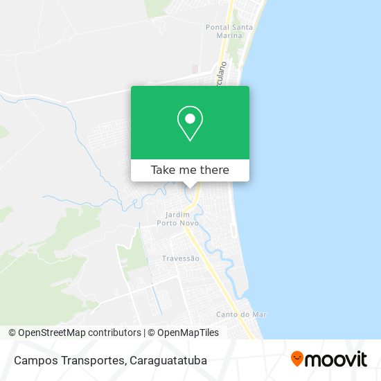 Mapa Campos Transportes