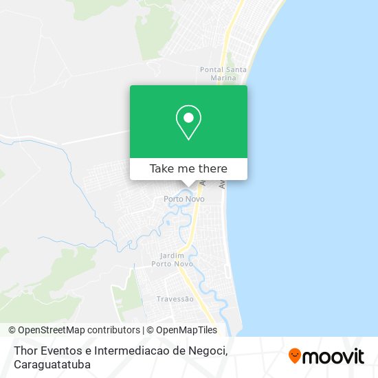 Thor Eventos e Intermediacao de Negoci map