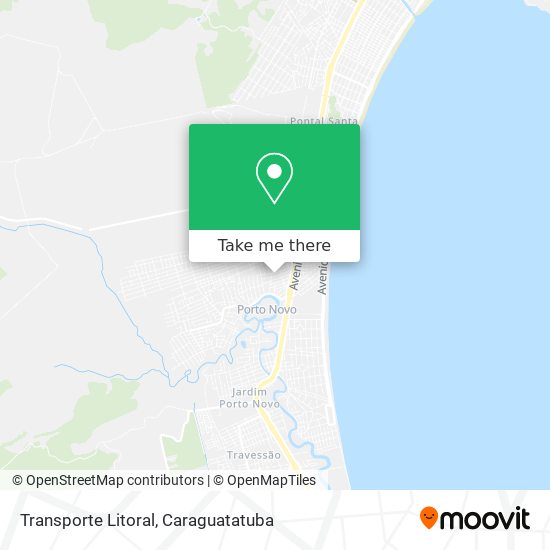 Transporte Litoral map