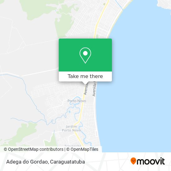 Mapa Adega do Gordao