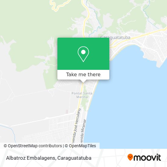 Albatroz Embalagens map