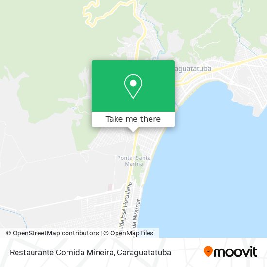 Restaurante Comida Mineira map