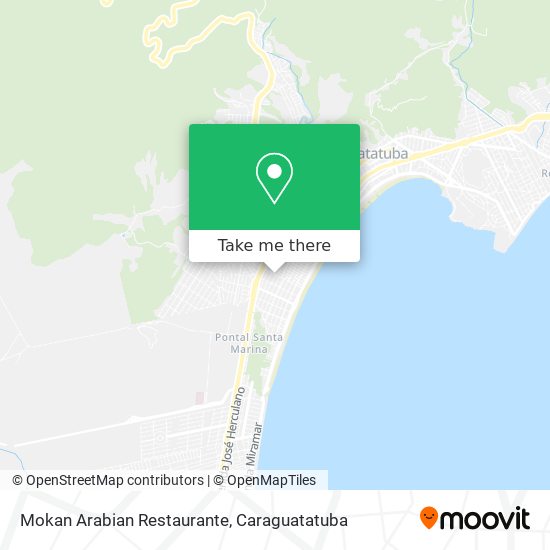 Mokan Arabian Restaurante map
