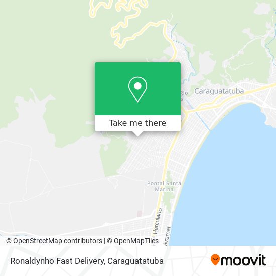 Mapa Ronaldynho Fast Delivery