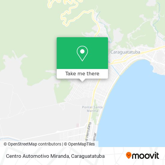 Mapa Centro Automotivo Miranda