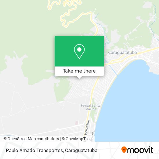 Mapa Paulo Amado Transportes