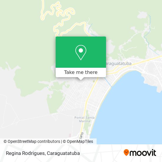 Mapa Regina Rodrigues