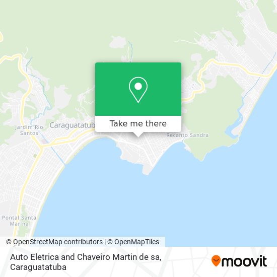 Auto Eletrica and Chaveiro Martin de sa map
