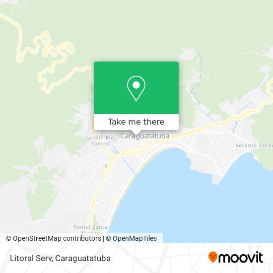 Litoral Serv map