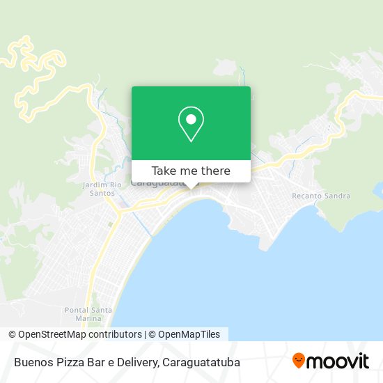 Mapa Buenos Pizza Bar e Delivery