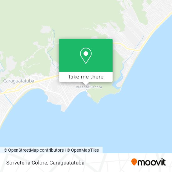 Sorveteria Colore map