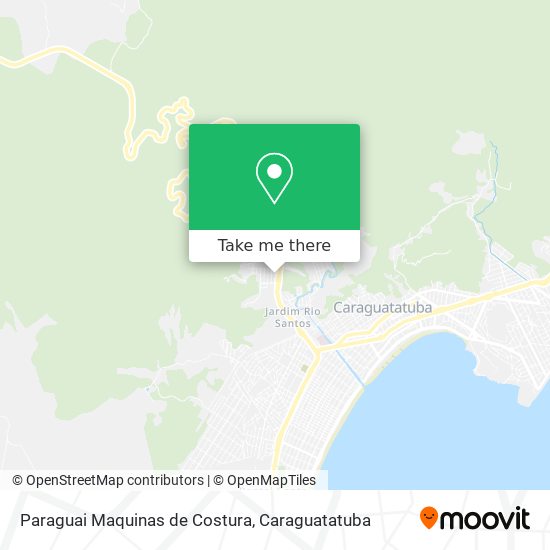 Paraguai Maquinas de Costura map