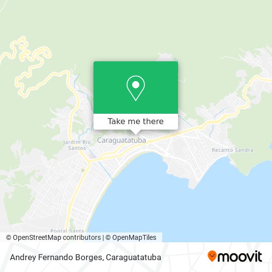 Andrey Fernando Borges map