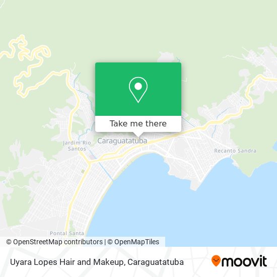 Mapa Uyara Lopes Hair and Makeup