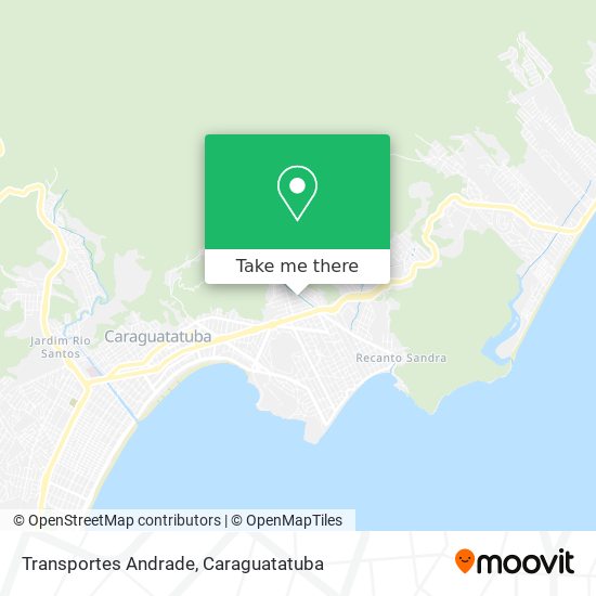 Transportes Andrade map