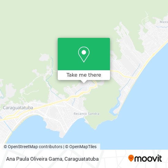 Ana Paula Oliveira Gama map