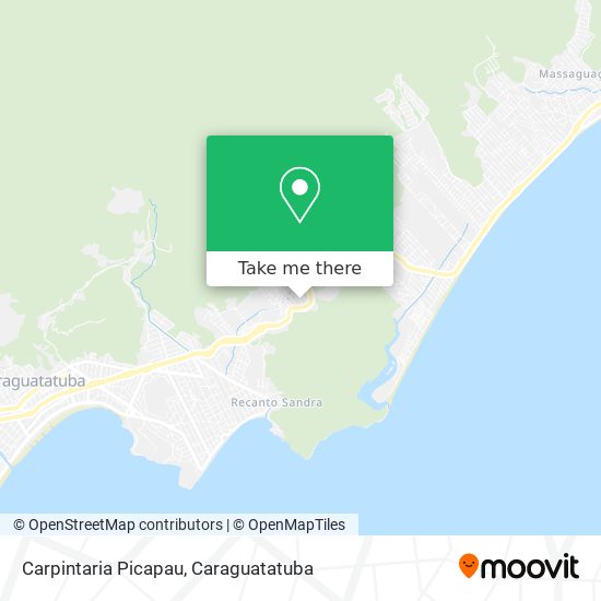 Carpintaria Picapau map