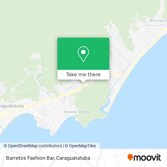 Barretos Fashion Bar map