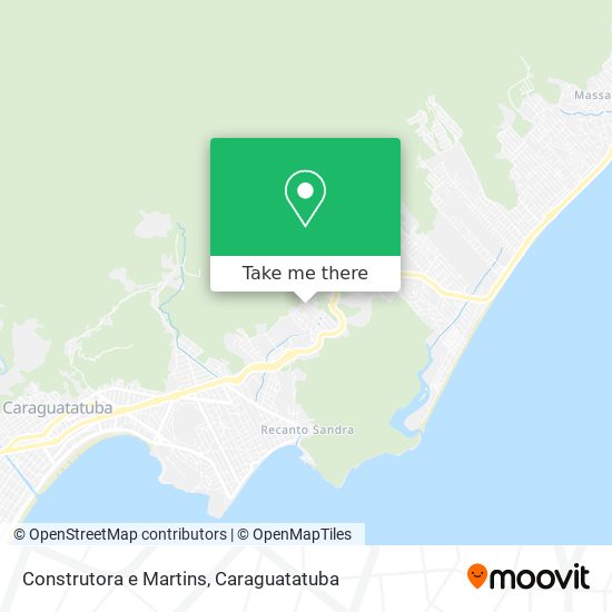 Mapa Construtora e Martins