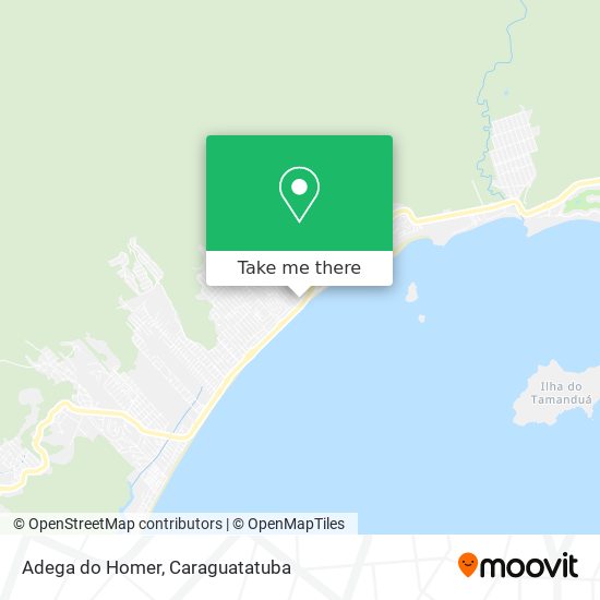 Adega do Homer map