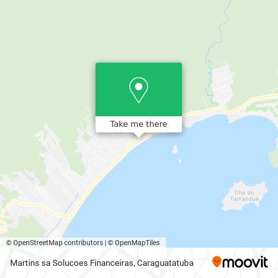 Mapa Martins sa Solucoes Financeiras
