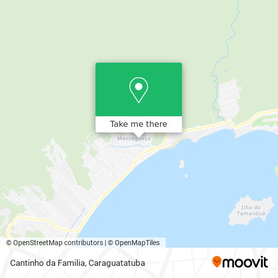 Cantinho da Familia map